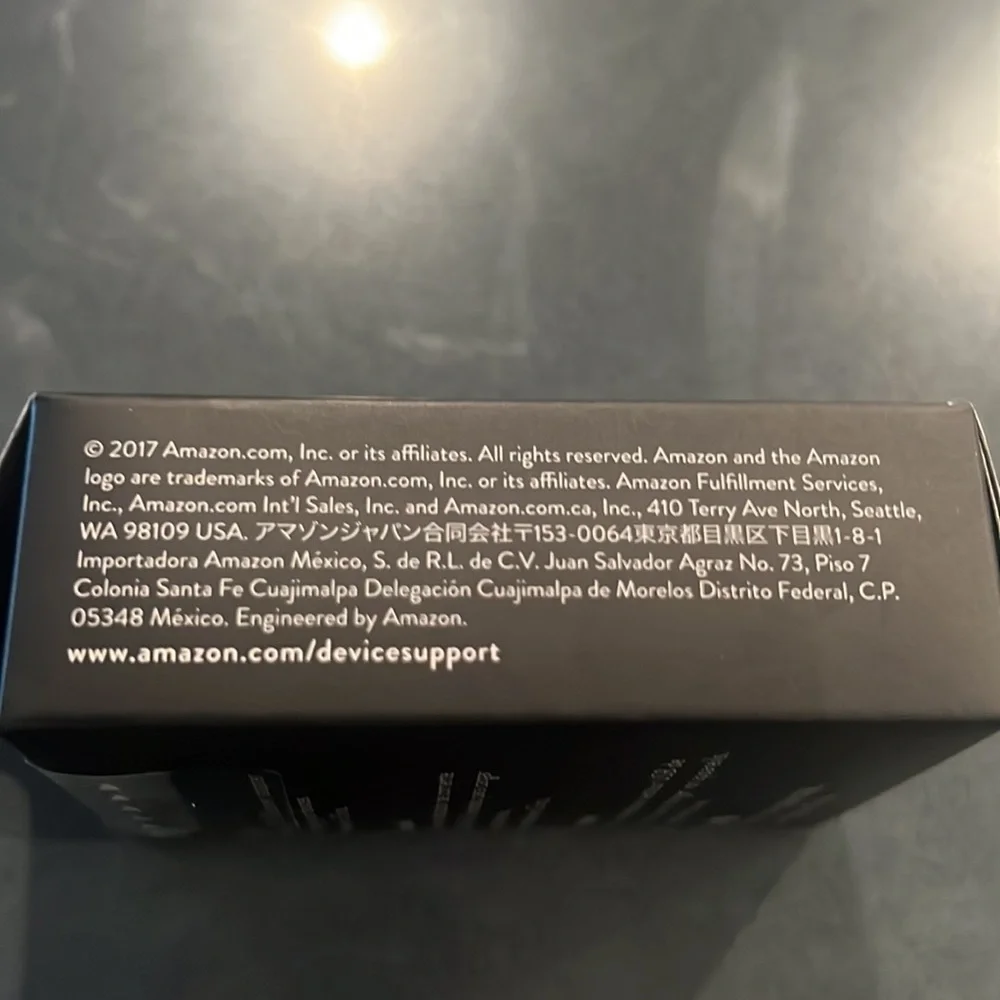 Amazon never removed